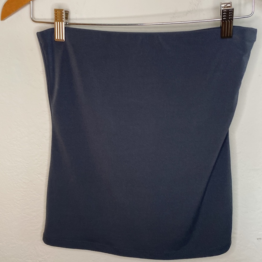 GAP Strapless Top- Gray- Women Sz S - Picture 4 of 6